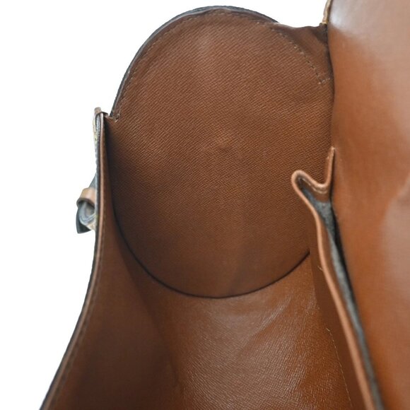 LOUIS VUITTON Logo Marne Shoulder Bag Monogram Leather Brown M51369 39KA691 - Picture 13 of 16